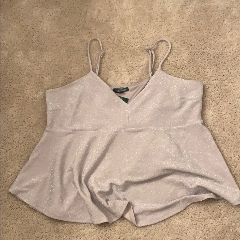 Sparkly top
